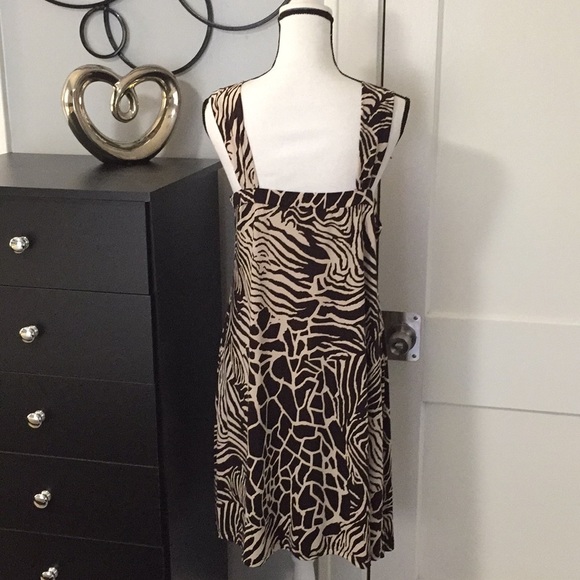 Zebra Print Dress 3XL - Picture 2 of 2